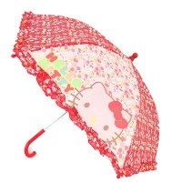 Sanrio - Hello Kitty 兒童雨傘 (Red & Pink)